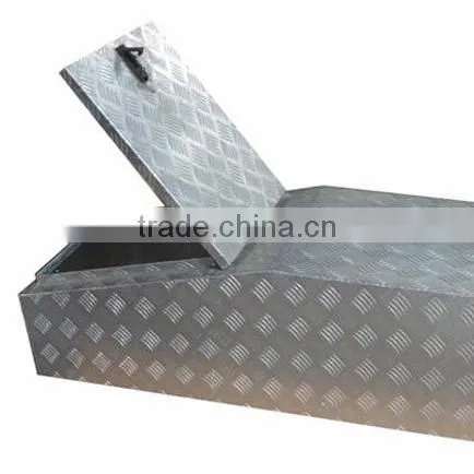 2.15mm Thickness Double Door Aluminum Tools Box for Tools Storage photo-4