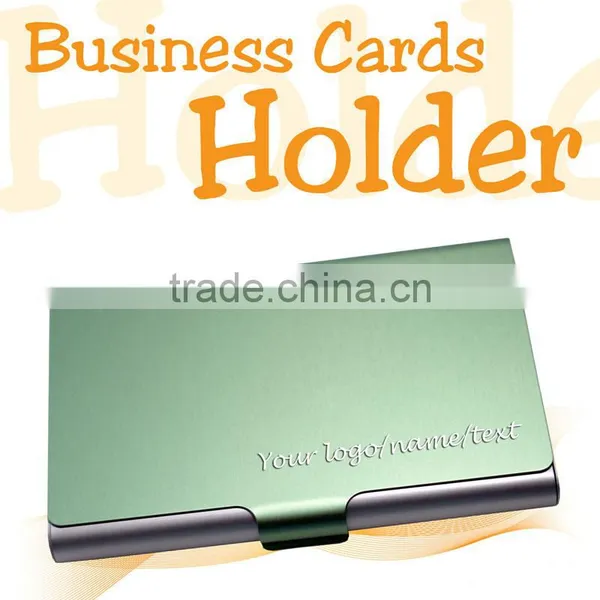 Aluminum Business Name Credit ID Card Case Holder photo-3