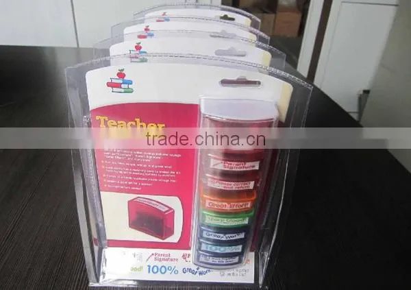 2016 Good Quality and Competitive Price Teacher Stamp Set/8pcs Stamp Set /student Stamp Set photo-3