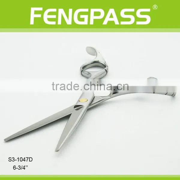 S3-1047D 6-3/4" Inch 2CR13 Stainless Steel With PP Handle Fashionable And Ergonomic Design Barber's Shears Haircutting Scissors photo-4