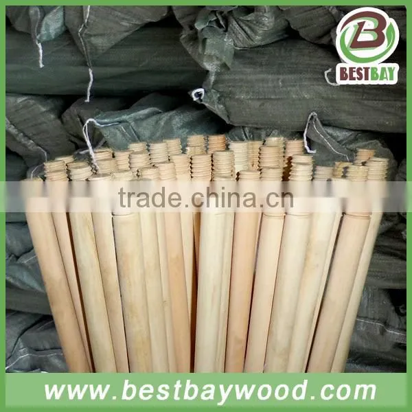 Hot Sale Top Quality Nature Wooden Broom Handle Manufacturer Brush Handle Mop Stick photo-4