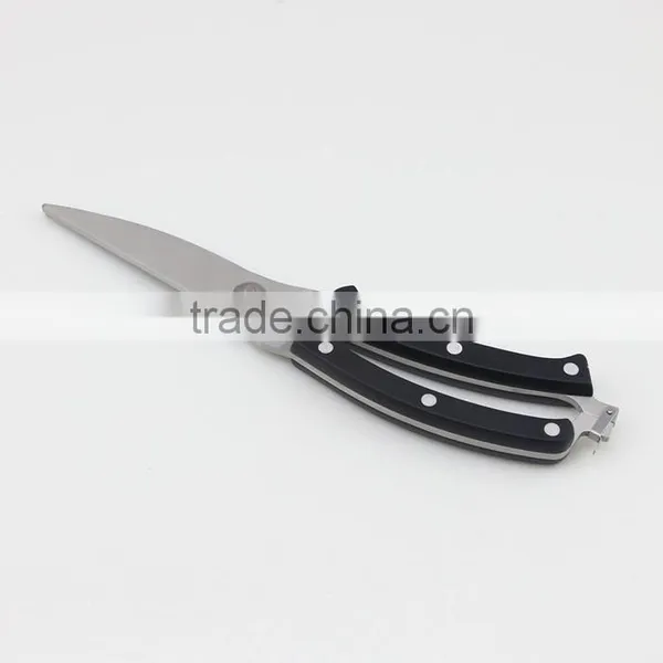 High Quality And Best Handle Feeling Kitchen Scissors Spring Loaded Kitchen Shears Professional Poultry Shears With Locking Clip photo-5