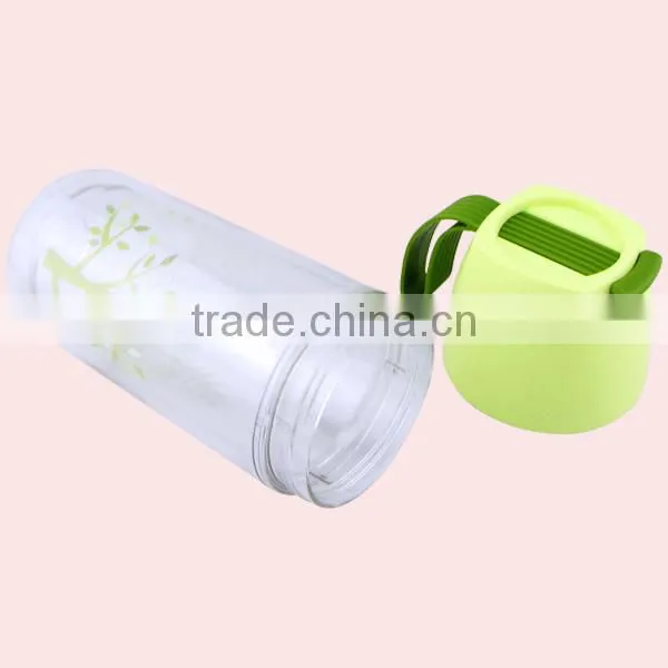 320 ML Double Wall Plastic Drinking Water Bottle With Lid photo-6