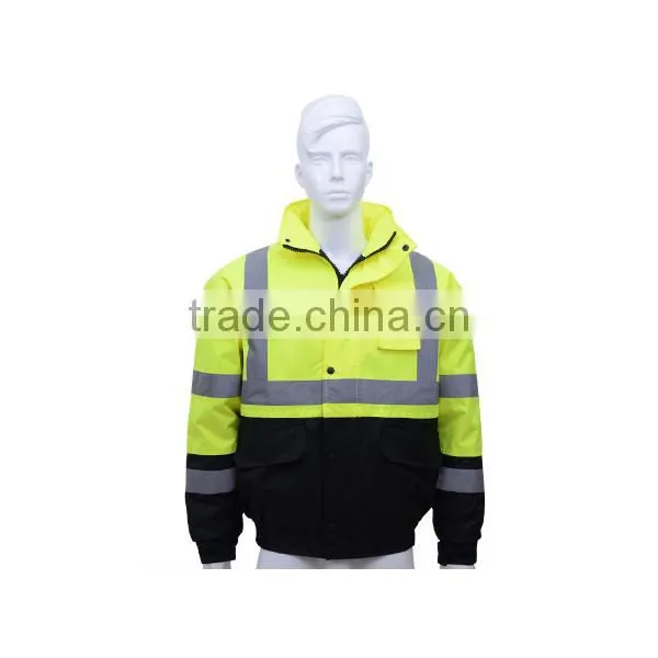 Hi Vis 3M Reflective Tape Hoodies Jacket photo-2