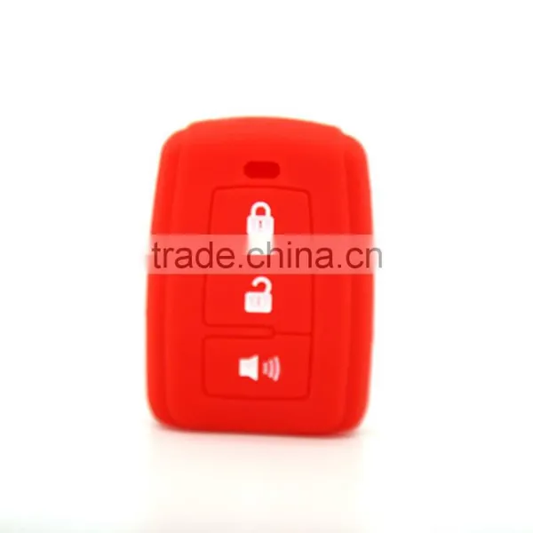 High Quality Folding Car Key Case Silicone Car Key Cover for Toyota Sequoia 4 Runner photo-3
