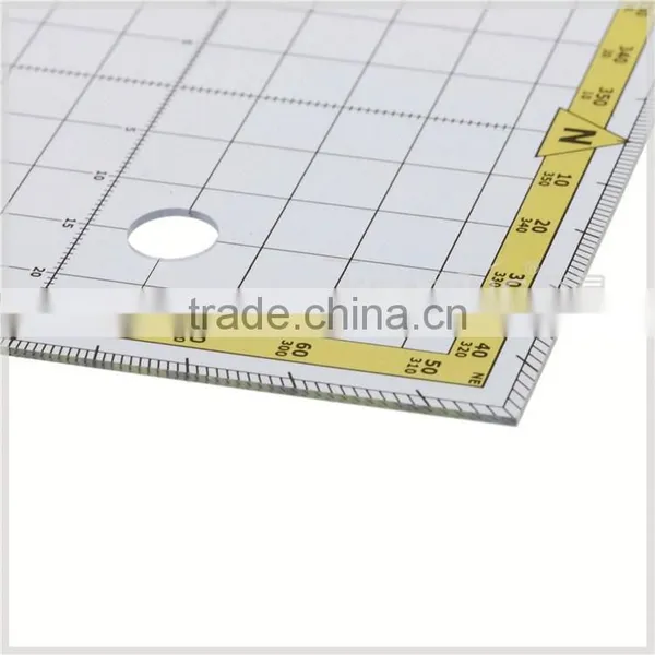 Chinese Manufactuere OEM Small Plastic PVC Flexible Square Protractor # KPP-6 photo-4
