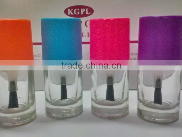 Colored Glass Nail Polish Bottles photo-4