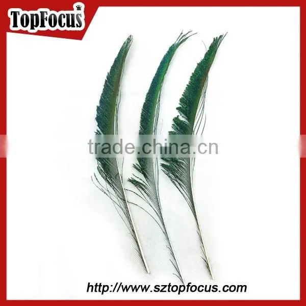Wedding Dresses Decoration Indian Wholesale Natural Peacock Feather photo-2