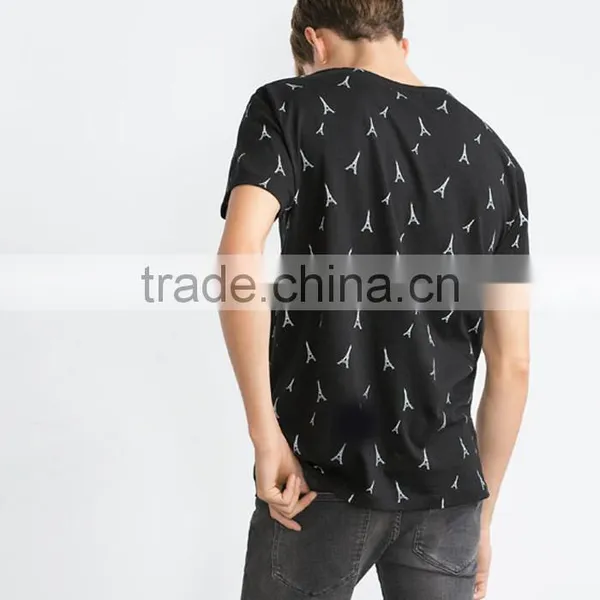 Slim Fit Jersey Custom t Shirt Printing for Men photo-2