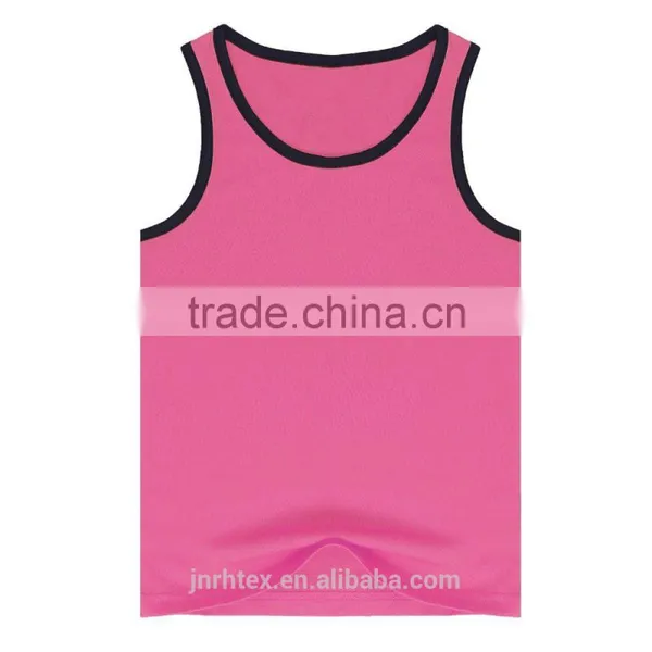 New Design Plain no Brand 100%cotton Tank Tops photo-4