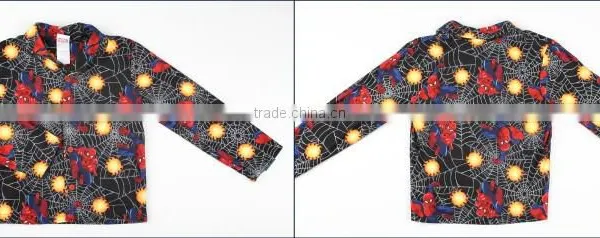 Spider Man Printing Fire Prevention Sleep Wear Kids Sleeping Wear photo-2