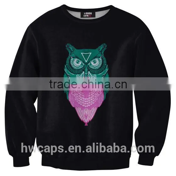 Wholesale Crew Neck Custom 3d Printing Sweatshirt no Minimum photo-3