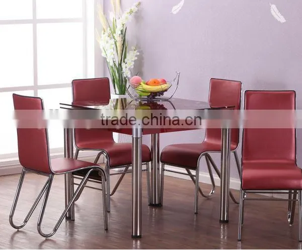 Modern Design Glass Extendable Dining Table photo-3