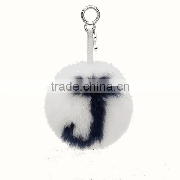 Myfur Customized Fur Letter Bag Charm Made Of Genuine Fox Body Fur photo-4