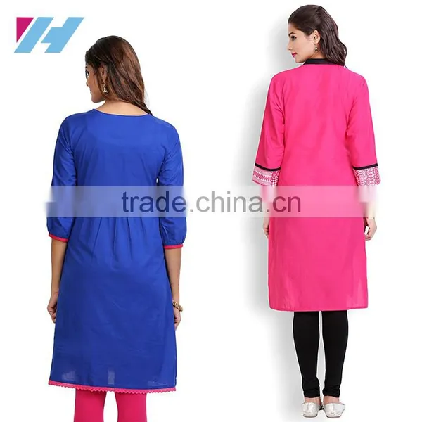 Ladies New Fashion Apparel Fancy Long Kurta Design photo-2