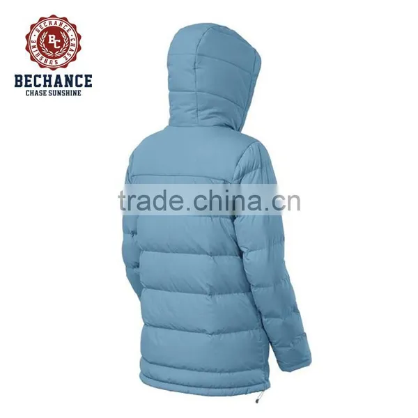 H1037 Women Hoody Coat Long Overcoat Winter Jacket Wholesaler photo-2