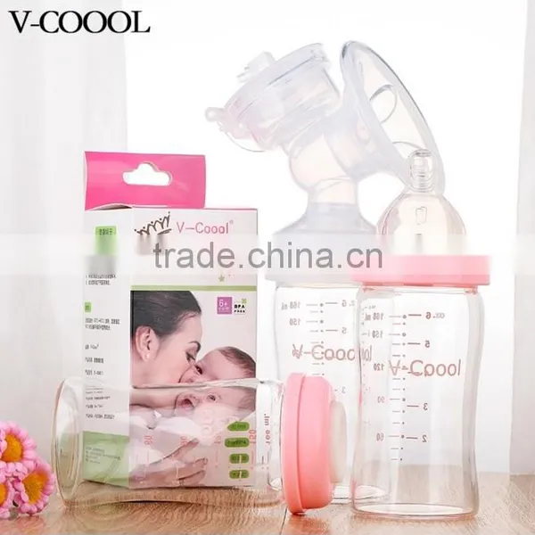 Breastmilk Storage Bottle/fresh Milk Glass Bottles/glass Milk Storage Bottle photo-3