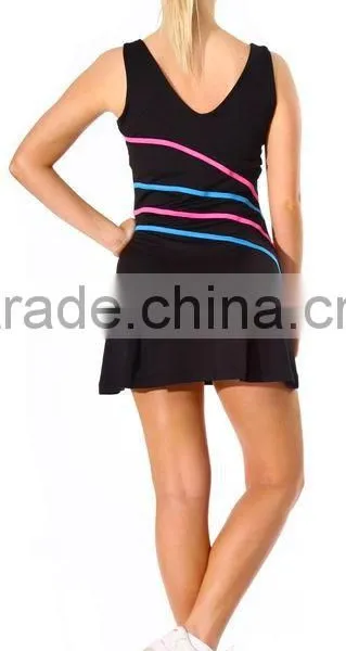 Last Design Womens Dress Manufacturers China Tennis Apparel Short Tennis Dress photo-3