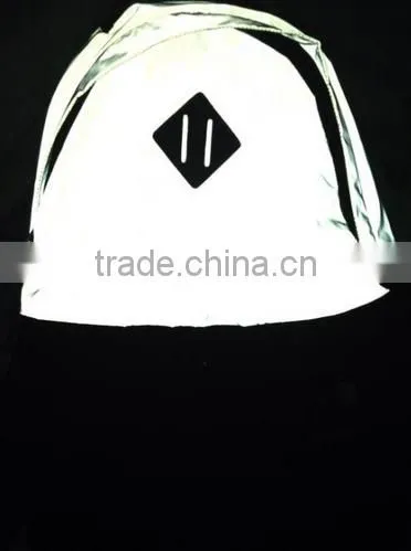 0.8mm Grey Synthetic Reflective pu Leather for Shoes Cover photo-6