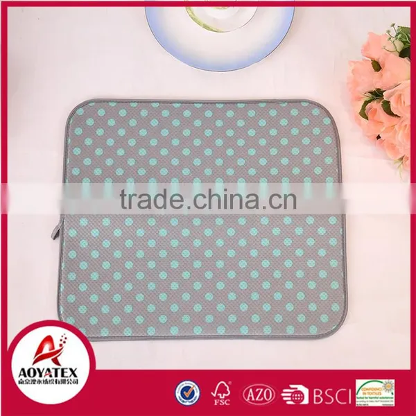 Decorative Kitchen Dish Drying Mat, Low Price Dish Drying Mat for Kitchen Use photo-2