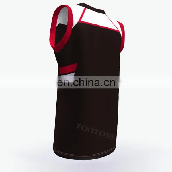 Custom Sleevesless Basketball Clothes Equipments of Basketball Jersey photo-4
