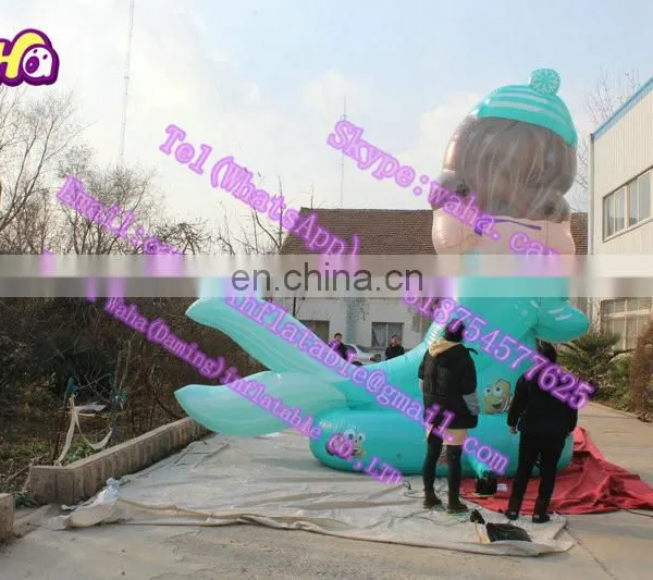 5m High New Design Inflatable Mermaid for Outdoor Event Decoration C-079 photo-2
