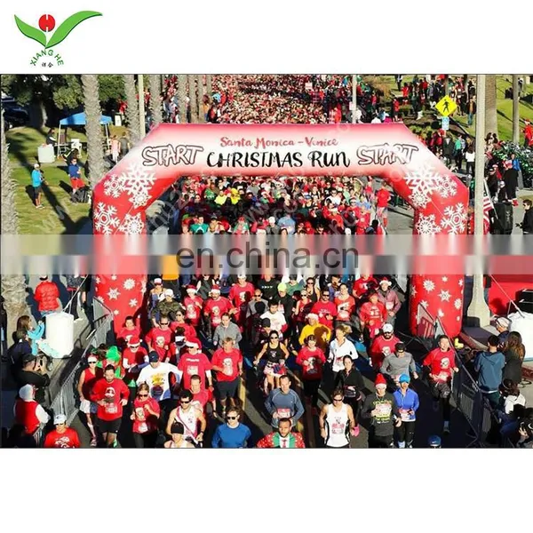 Outdoor Factory Direct Advertising Decoration Christmas Arches Inflatable for Sale photo-2