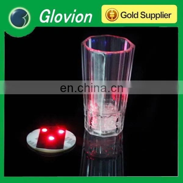Best Sale Plastic Drink Coasters Cheapest Party Coaster Decoration Led Coaster photo-2