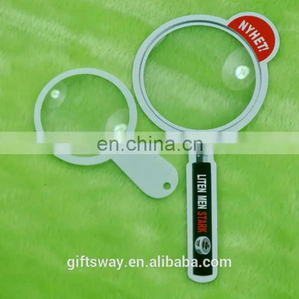 Plastic PVC Flexible Magnifying Glass 3x Bookmarks Magnifier photo-5