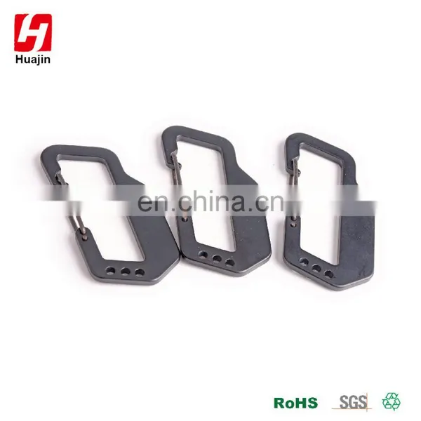 Multiple Shapes Carabiner, Spring Key Chain Clip Hook photo-4