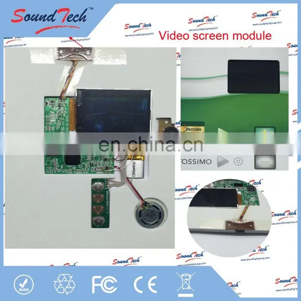 Brand Manufacturer Paper Craft Video Greeting Card Module photo-4