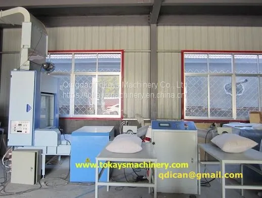 Automatic Polyester Fiber Pillow Cushion Filling Machine Stuffing Machine photo-3