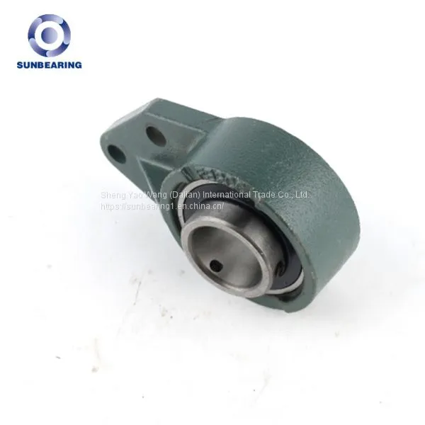 SUNBEARING Pillow Block Bearing UCFB205 Green 25*116*34.1mm Chrome Steel GCR15 photo-3