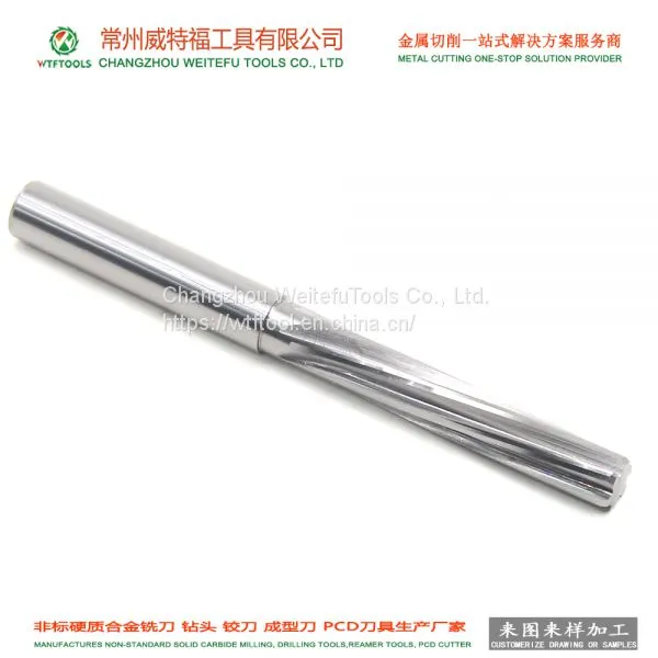 WTFTOOLS High Precision Machining Solid Carbide Reamer for Aluminum Alloy photo-3