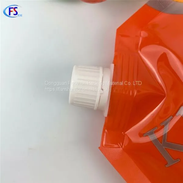 450ml London, Paris, Frankfurt Deep Cleaning Hand Sanitizer Packaging Suction Nozzle Self Stand Bag photo-5