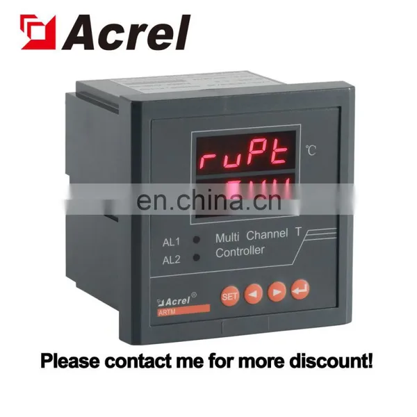Acrel 0.5s Accuracy 8 Channel Temperature Controller for Power Distribution Cabinet ARTM-8 photo-3