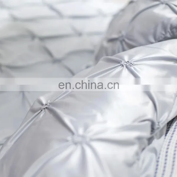 Home Use Luxury Comfortable Satin Bedding Set /quilt Cover Bed Sets photo-3