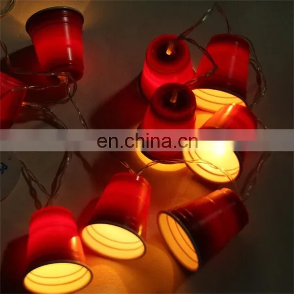 Hot Sale High Quality Factory Supply Party Led String Cup Light For Home Living Room Decoration Diwali Decorative Lights photo-2