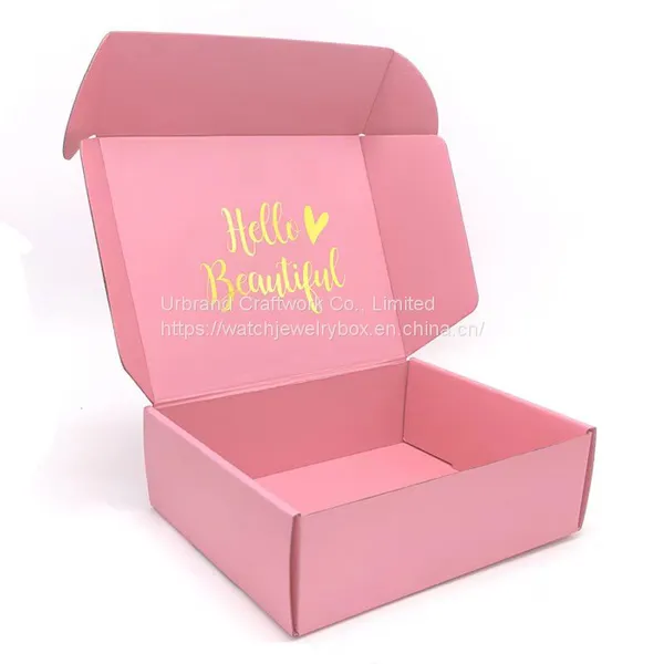 Three Layer Corrugated Universal Color Airplane Box, Baby Toy Box, Children's Underwear Suit Airplane Box, Color Packing Box photo-3