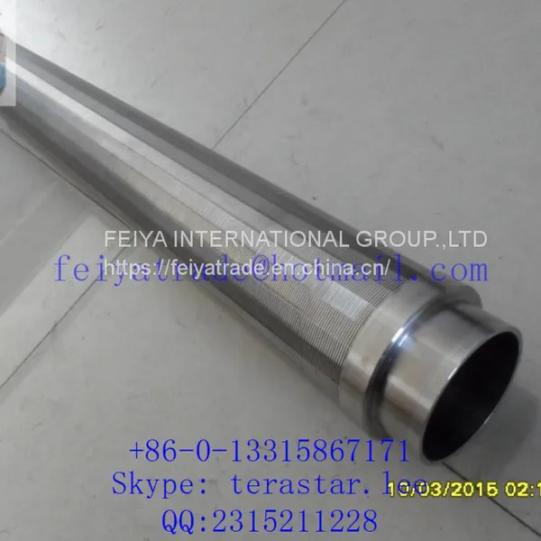 Filter Johnson Strainer Pipe / Water Well Screen / Wedge Wire Screen Mesh photo-3