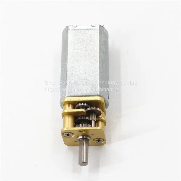 3v 5v 9v 12v dc Mini Gear Motor 13mm Electric Gear Motor With FF-050 dc Motor for Smart Door Lock photo-3