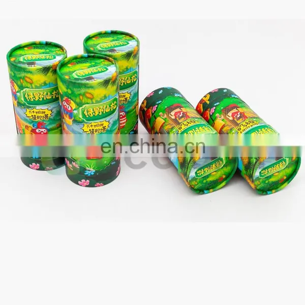 Custom Recycled Cylinder Side-window Bottle Paper Tube Packaging photo-4