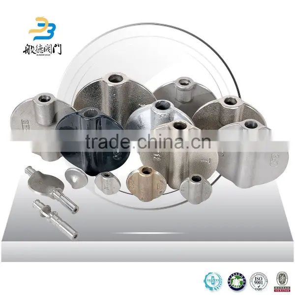 China Manufacture Cast Iron Motorized Double Flange Butterfly Valve Price photo-6