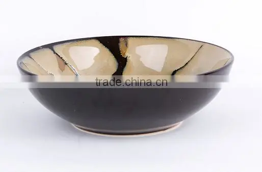 16-piece Reactive Glaze Stoneware Dinnerware Set With Painted Buds photo-4