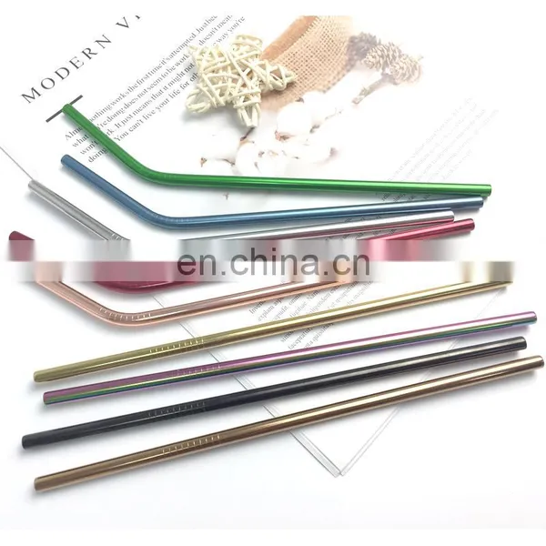 Best Quality Drinking Storage Reusable Travel Bag Wholesale Color Stainless Steel Straw Set photo-4