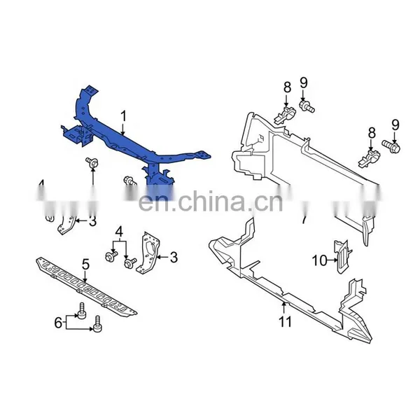 OEM LR084656 Radiator Support For Land Rover Discovery Sport 2015-2021 photo-2