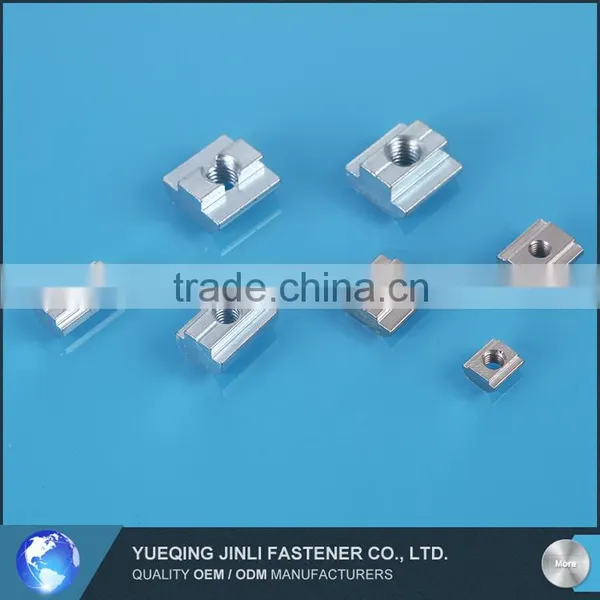 Jinli Hot China Products Wholesale Hardware Zink-Plated Carbon Steel Slide Nut 10-M6 photo-5