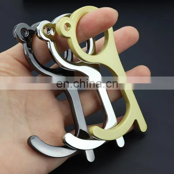 Keep Hand Free Smart Clean Key Brass no Touch Free Touch Door Opener Tool photo-4