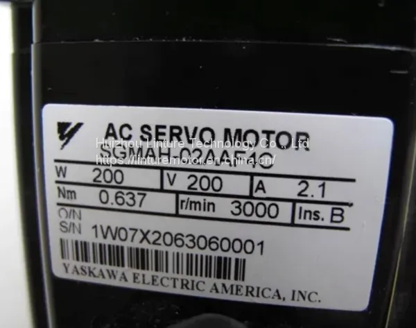SGMAH-02AAF4C Japan Yaskawa Servo Motor 200w Power Supply Voltage photo-3
