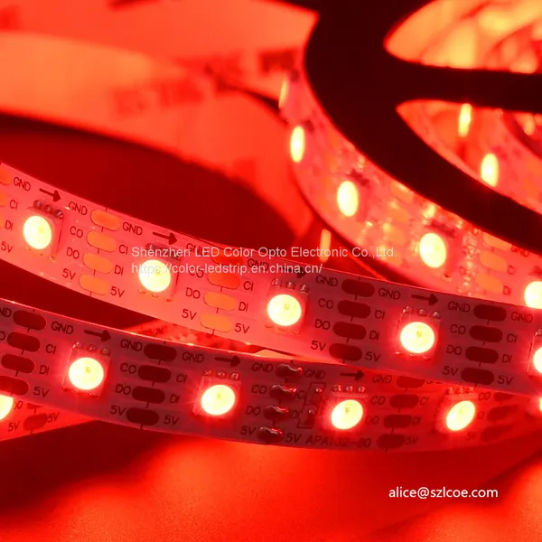 Flex Led Strip Light LC8822 72 Leds/m Led Light Strip Addressable Pixel Rgb